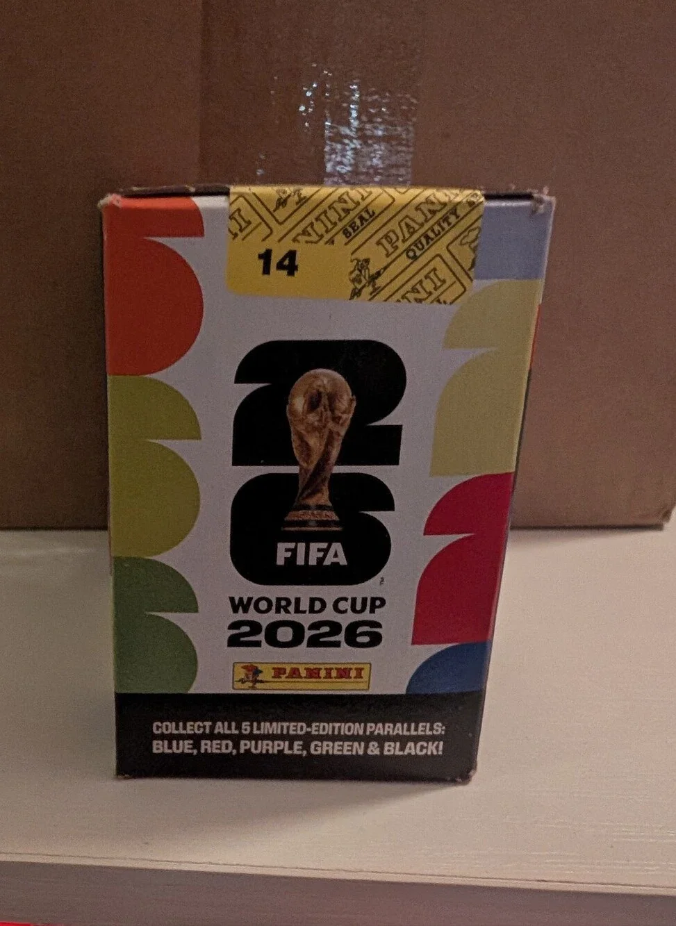 Panini FIFA World Cup 2026 Sticker Box Sealed 25 Packs